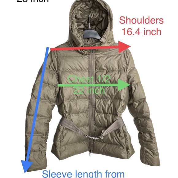 Moncler size large in tan color super cute light but warm - Picture 10 of 15